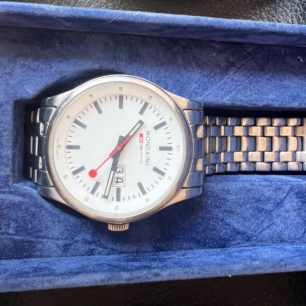Mondaine Sport Night Vision Big Date Watch
